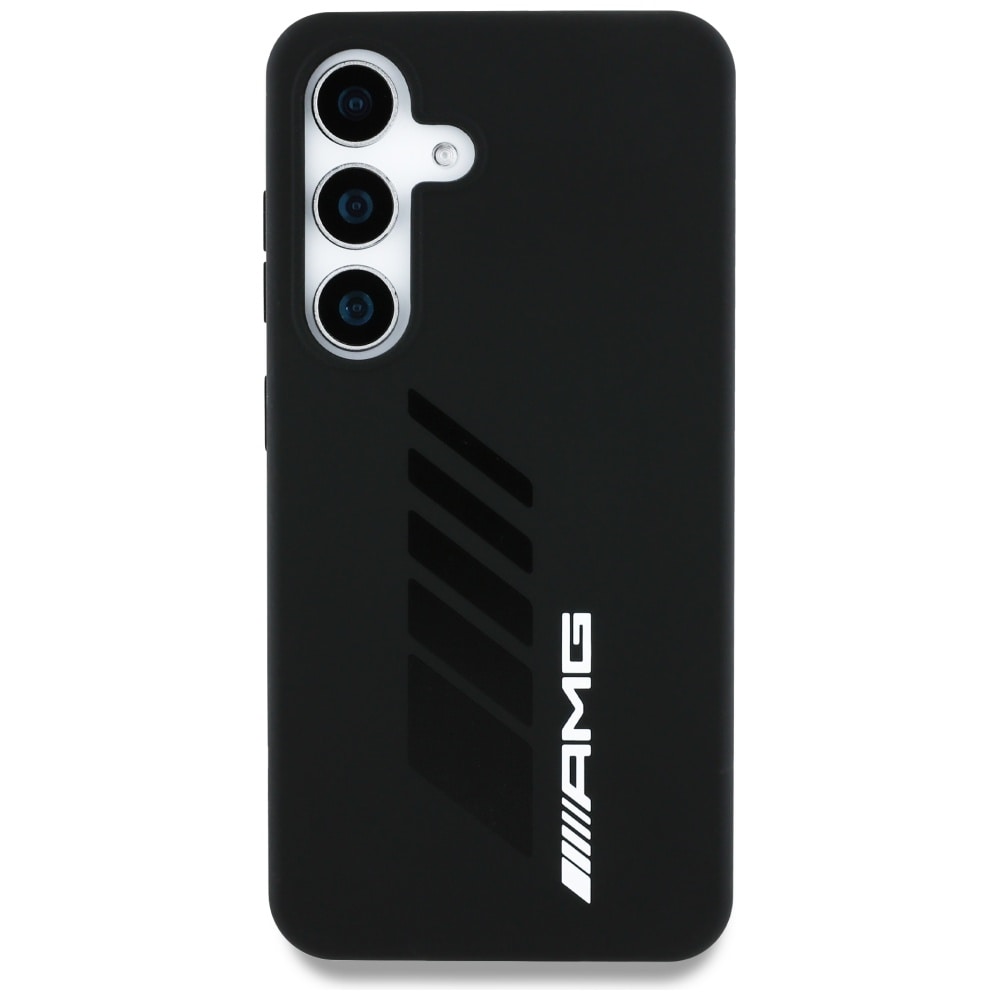 AMG Oversize Rhombs MagSafe-etui til Samsung Galaxy S25 - Sort