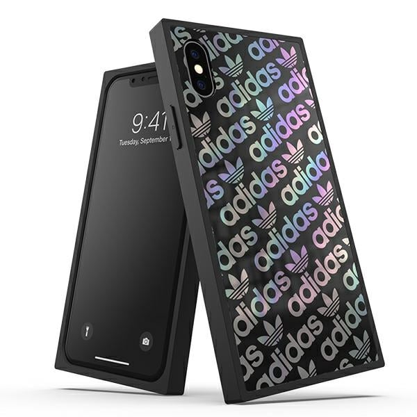 Adidas OR Square Case til iPhone X / Xs - sort