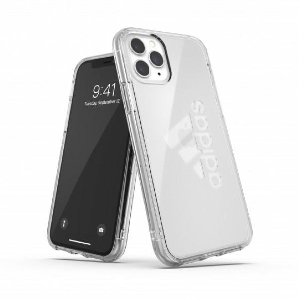 Adidas SP PC-etui med stort logo til iPhone 11 Pro - gennemsigtig