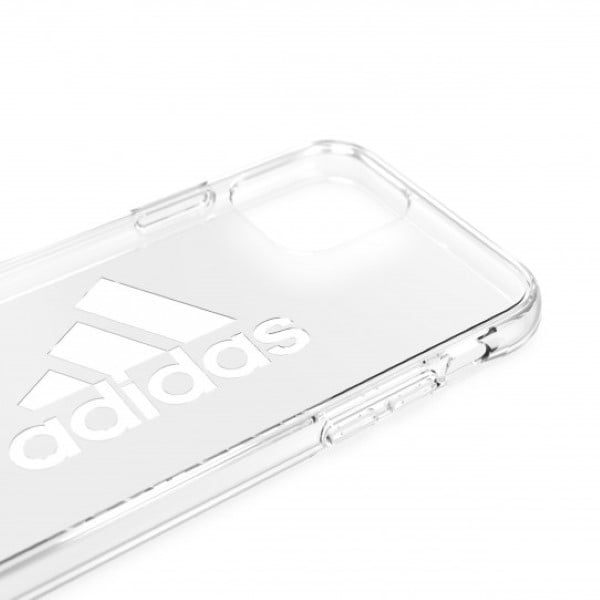 Adidas SP PC-etui med stort logo til iPhone 11 Pro - gennemsigtig