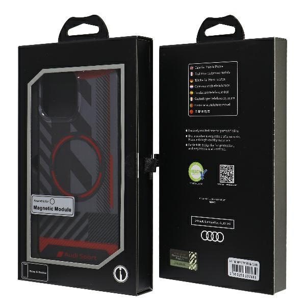 Audi IML Sport MagSafe-etui til iPhone 13 Pro Max - Sort