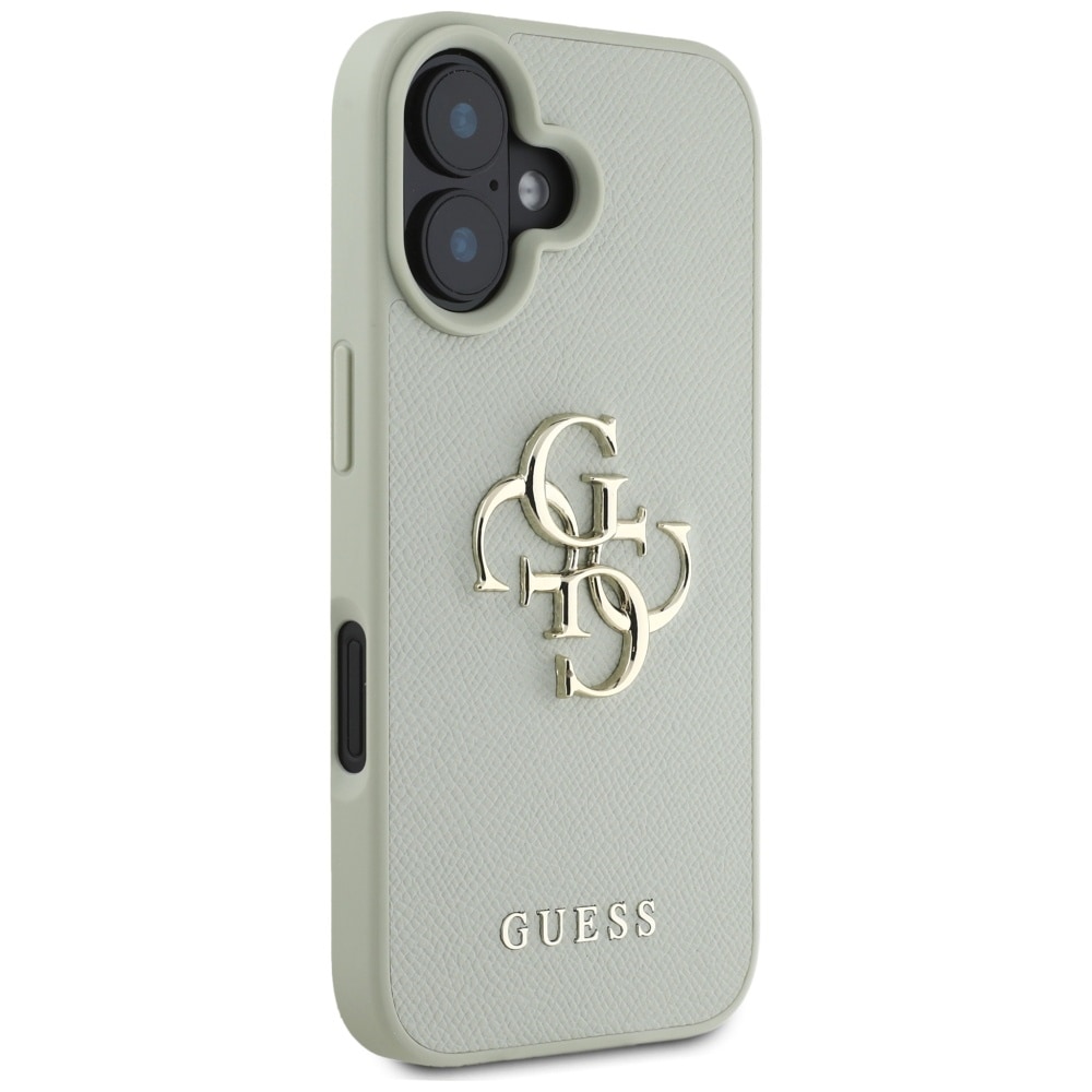 Guess Grained Big 4G Logo Small Classic Logotaske til iPhone 16 - grøn