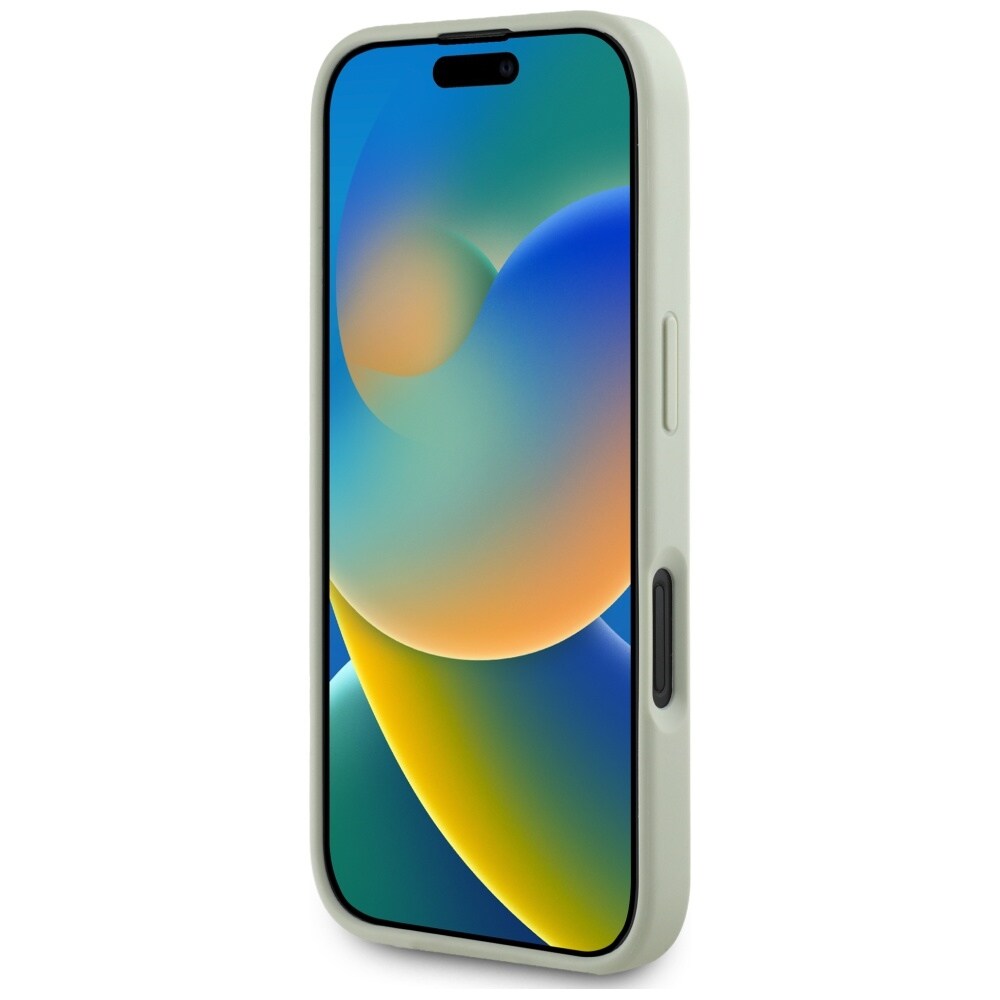 Guess Grained Big 4G Logo Small Classic Logotaske til iPhone 16 - grøn