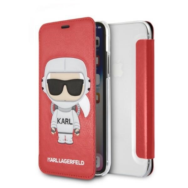 Karl Lagerfeld Karl Space Cosmonaut iPhone X/XS taske - rød