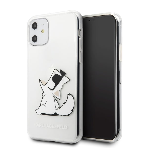 Karl Lagerfeld Choupette Fun iPhone 11 / Xr-etui - gennemsigtig