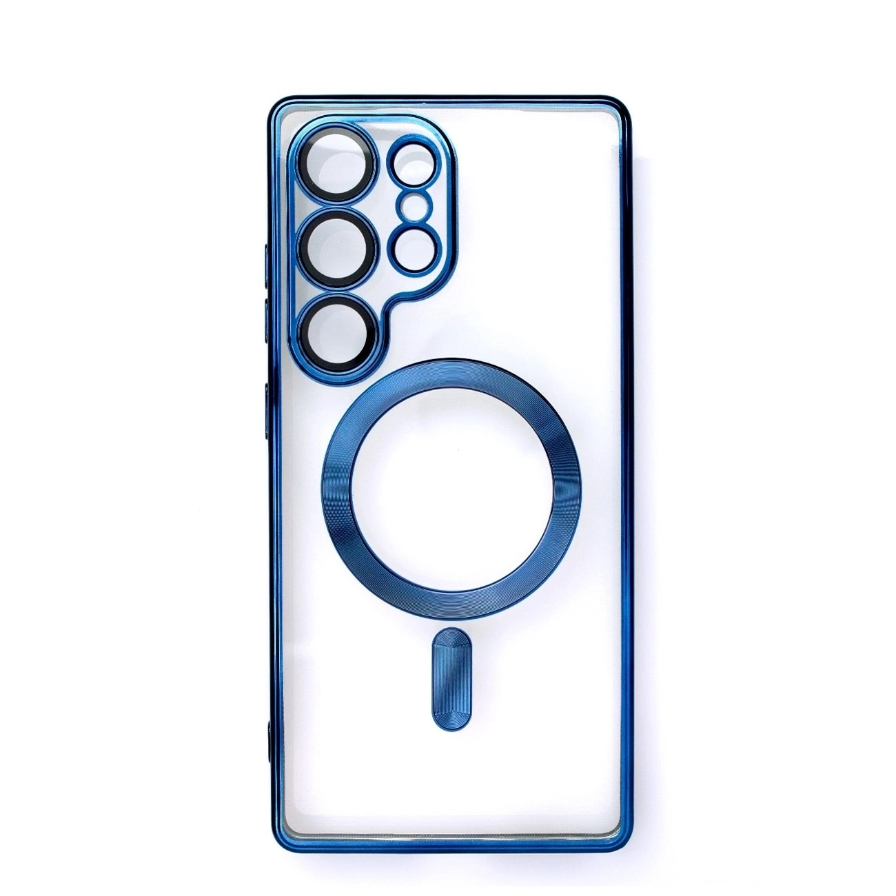 Galvaniseret etui med MagSafe til iPhone 16e - Blå