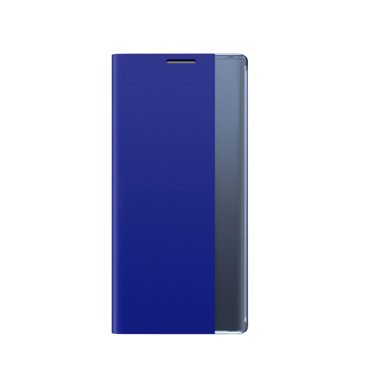 New Sleep Case iPhone 16e Flip Cover med stativ - Blå