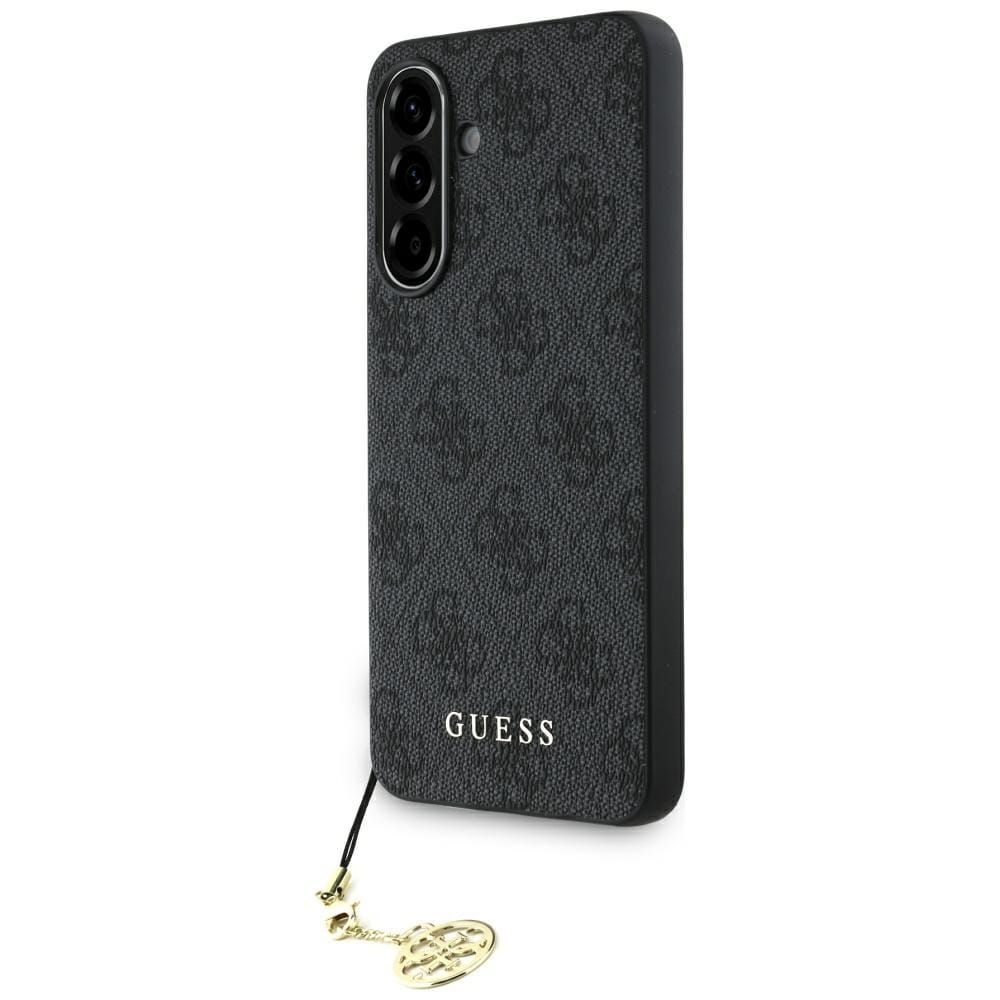 Guess 4G Charms Collection-etui til Samsung Galaxy A56 - sort