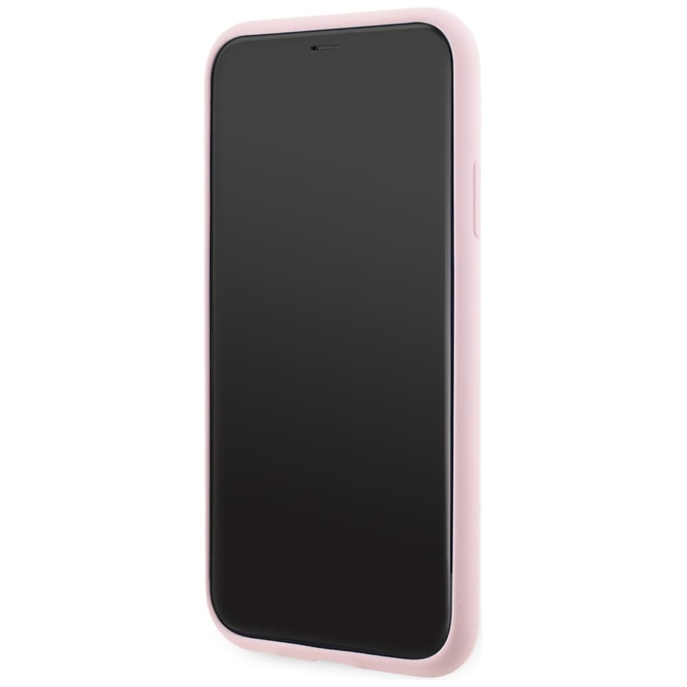 Karl Lagerfeld Silikone Karl&Choupette MagSafe iPhone 11 Etui - Pink