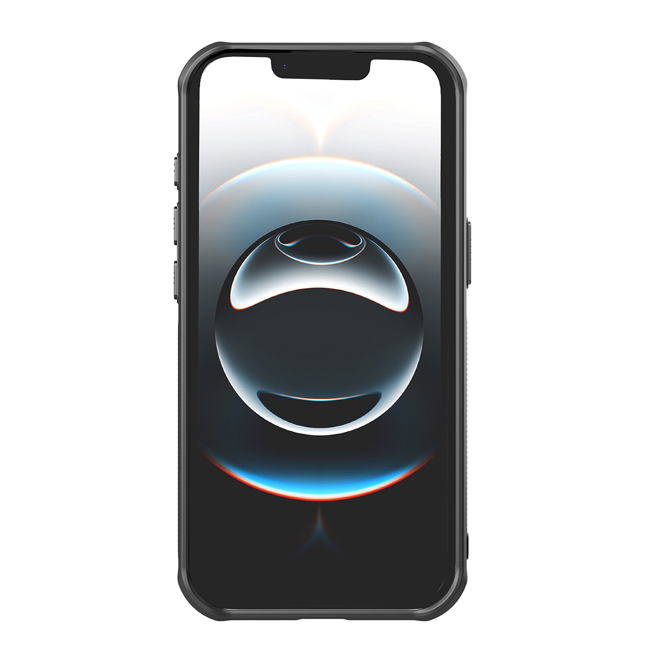 Nillkin Iceblade Prop Magnetisk etui med objektivdæksel og stativ til iPhone 16e - Sort
