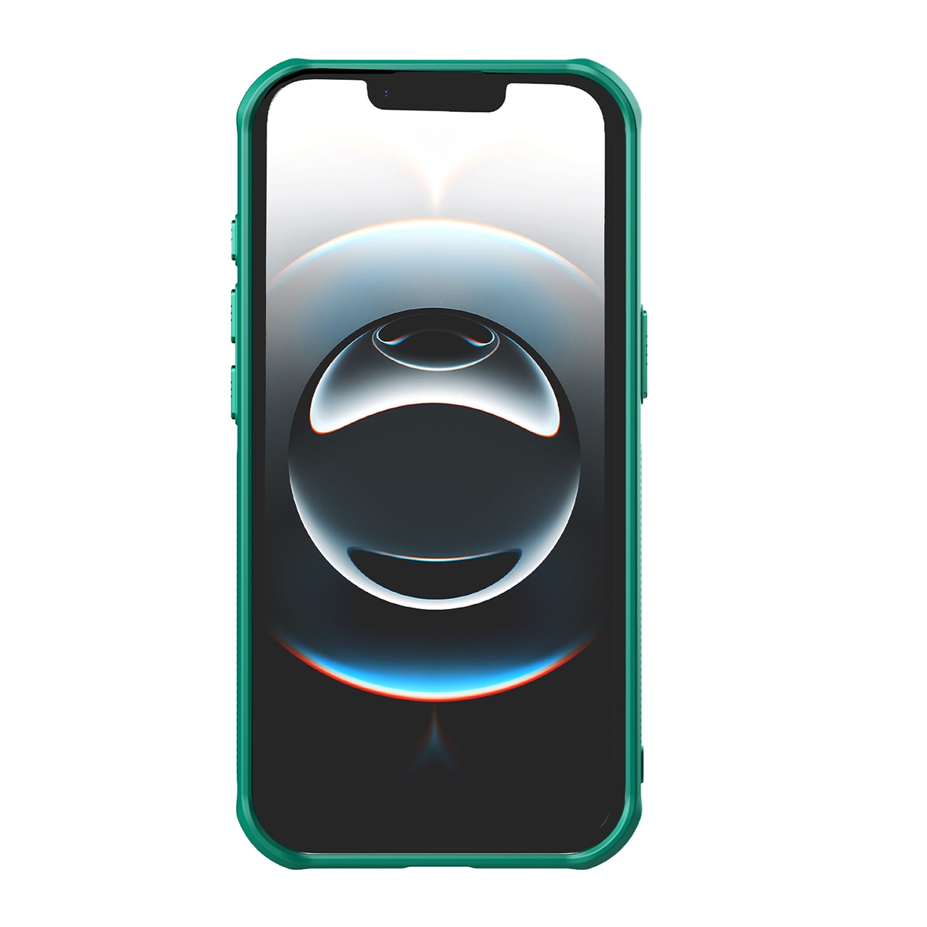 Nillkin Iceblade Prop Magnetic Case med kameradæksel og stativ til iPhone 16e - Grøn