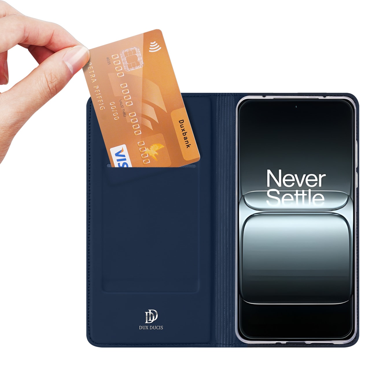Dux Ducis Skin Pro Flip Case til OnePlus 13T - Blå