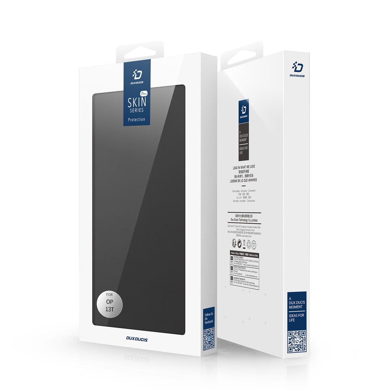Dux Ducis Skin Pro Flip Case til OnePlus 13T - Blå