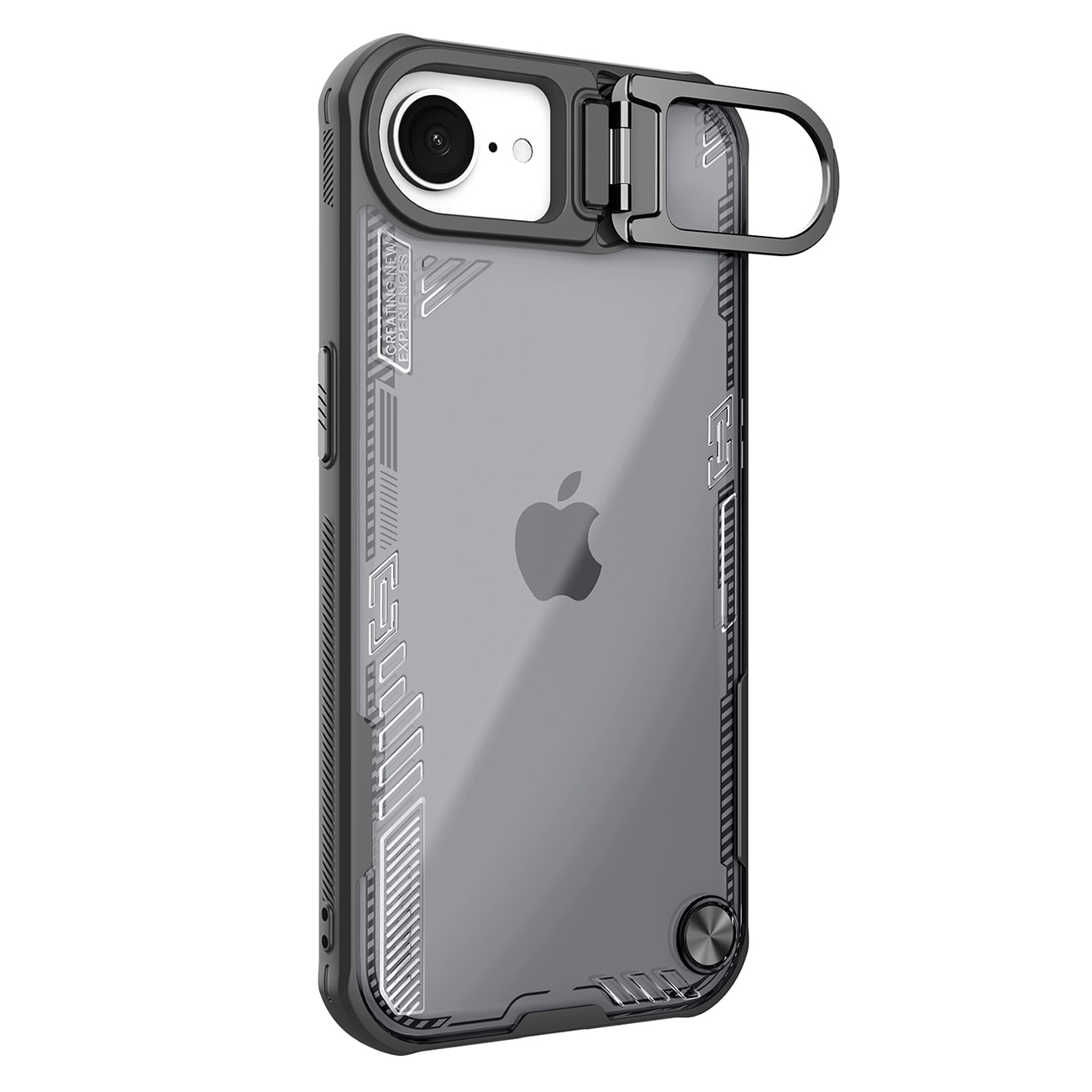 Nillkin Iceblade Prop Case med stativ til iPhone 16e - Sort