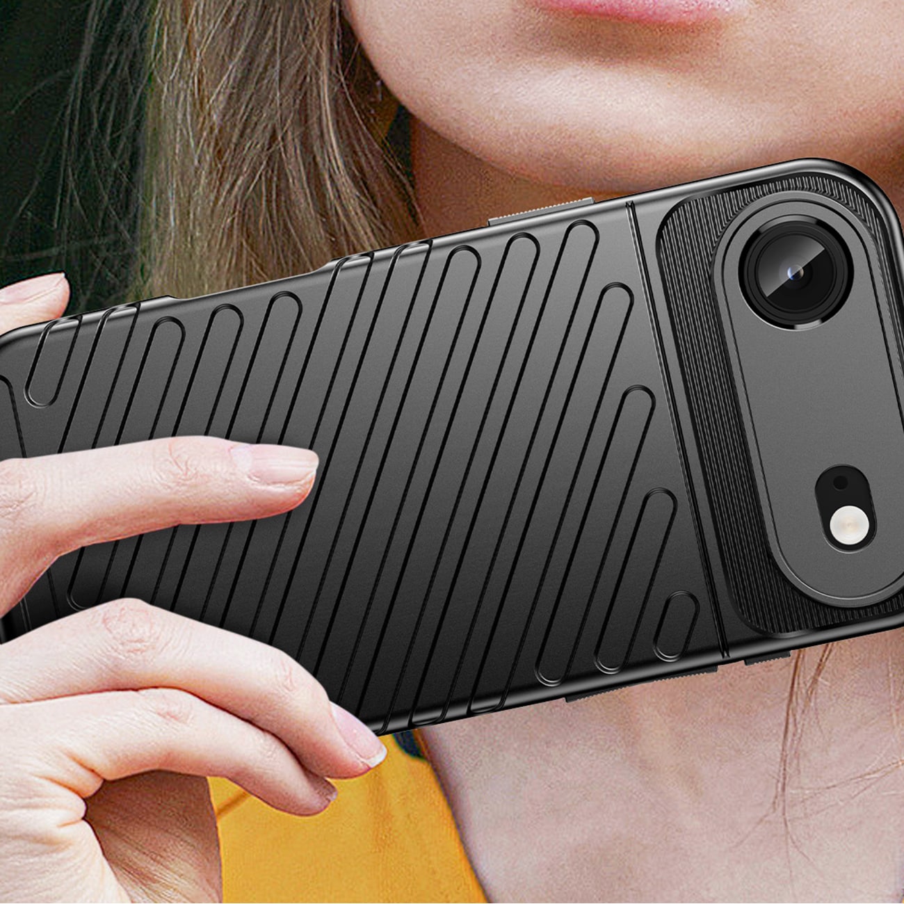Thunder Case til iPhone 17 Air - Sort