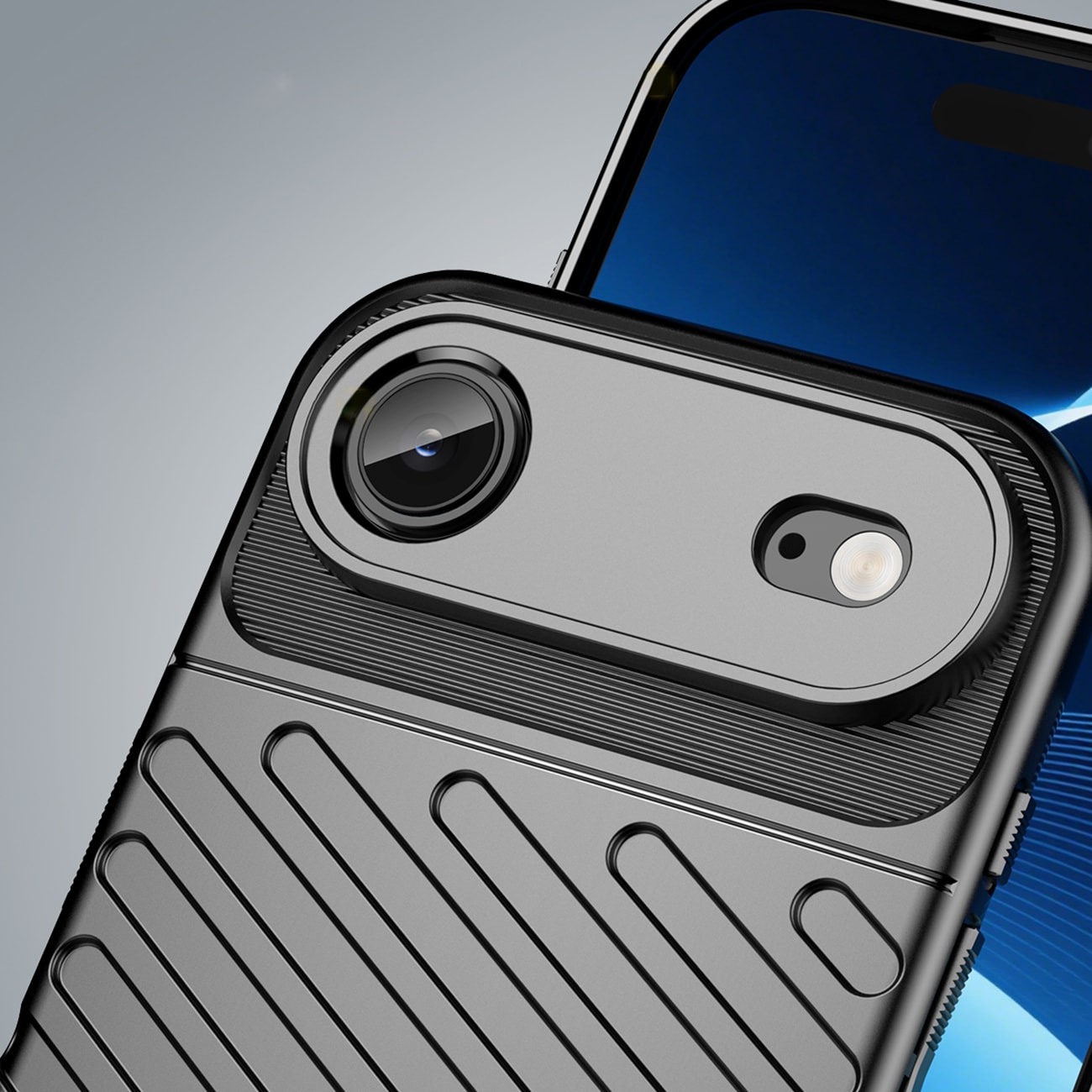 Thunder Case til iPhone 17 Air - Sort