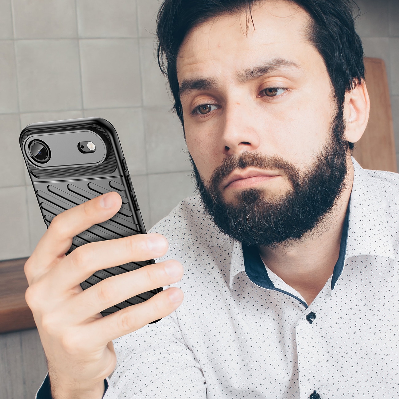 Thunder Case til iPhone 17 Air - Sort