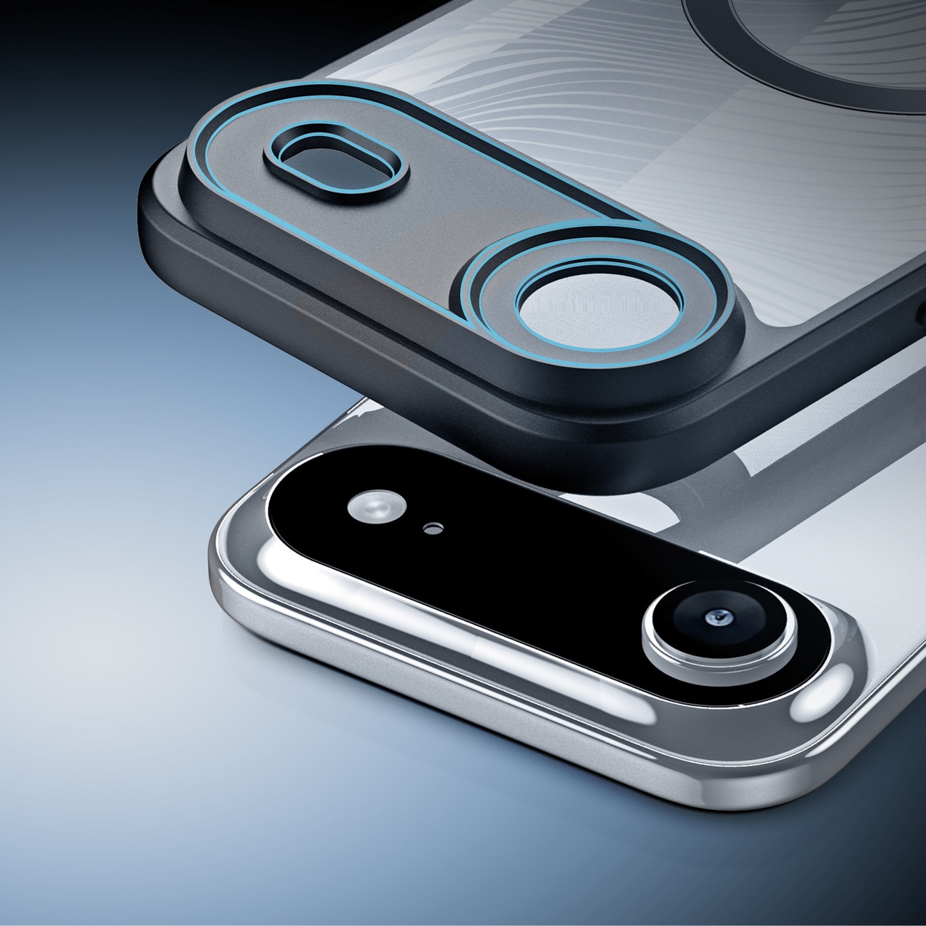 Dux Ducis Aimo Mag-etui med magnetisk ring til iPhone 17 Air - Sort