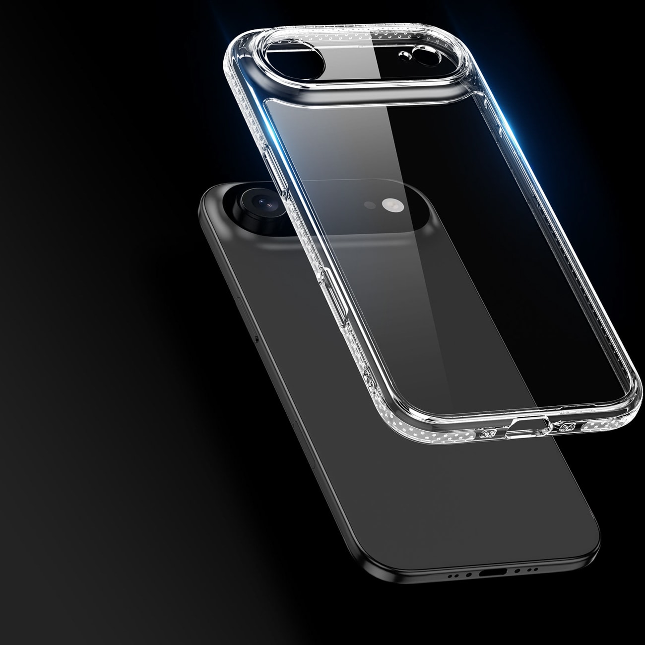 Dux Ducis Clin-etui til iPhone 17 Air - gennemsigtigt
