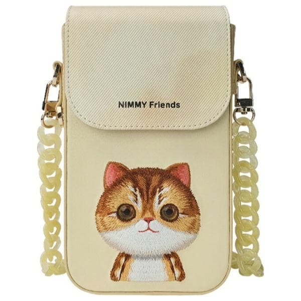 Nimmy Big Eyed Pet 2.0 Cat Phone Bag - Grøn