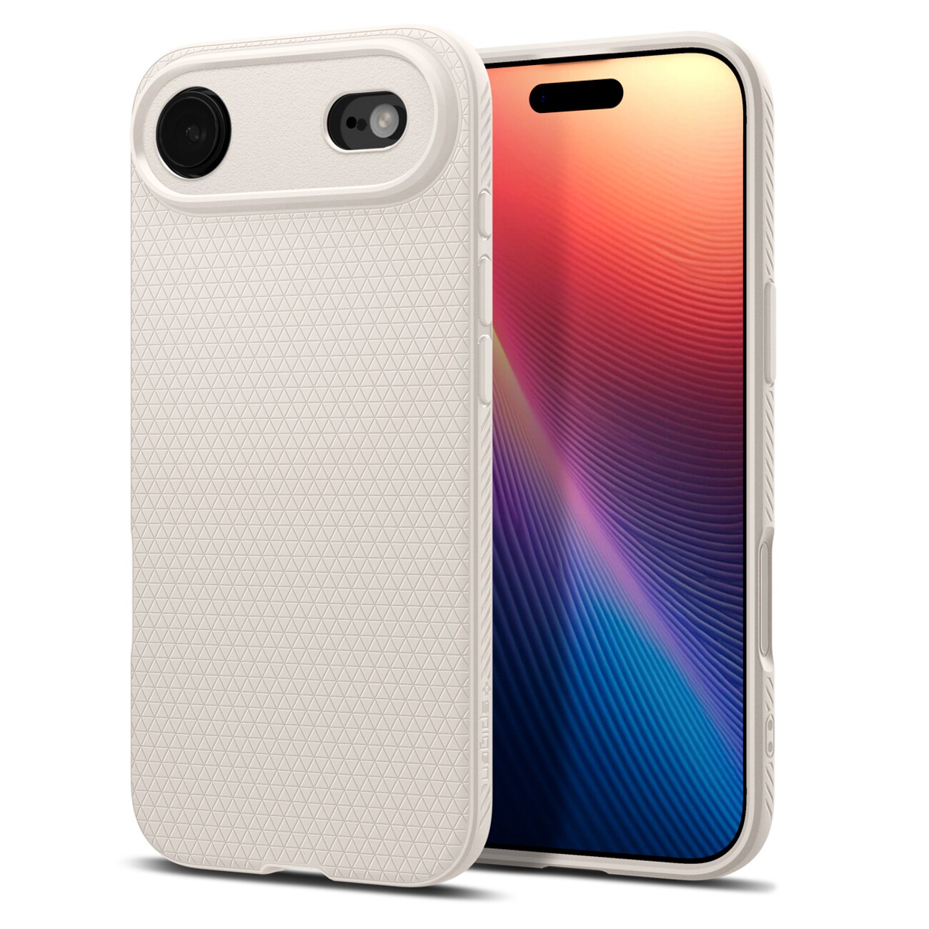 Spigen Liquid Air-etui til iPhone 17 Air - titanium