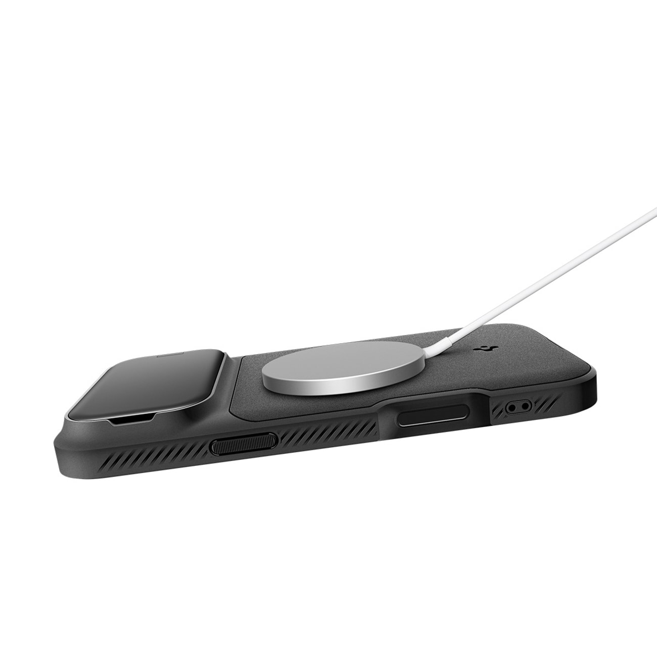 Spigen Optik Armor MagSafe-etui til iPhone 17 Pro Max - Sort