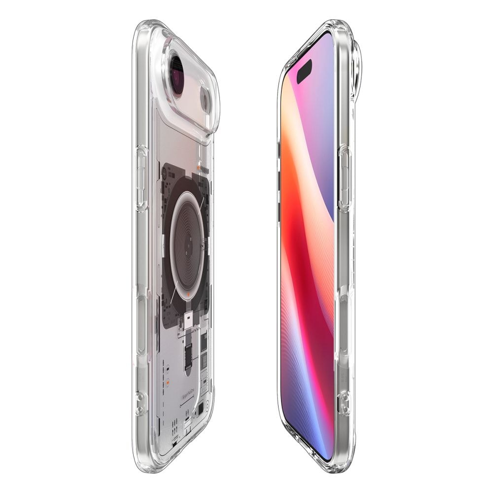 Spigen Ultra Hybrid MagSafe-etui til iPhone 17 Air Neo One - Klar