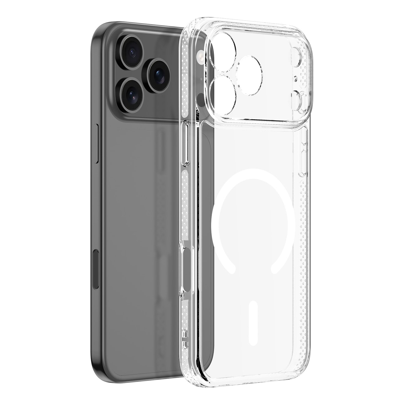 Dux Ducis Clin Mag Case til iPhone 17 Pro Max Kompatibel med MagSafe - Gennemsigtig