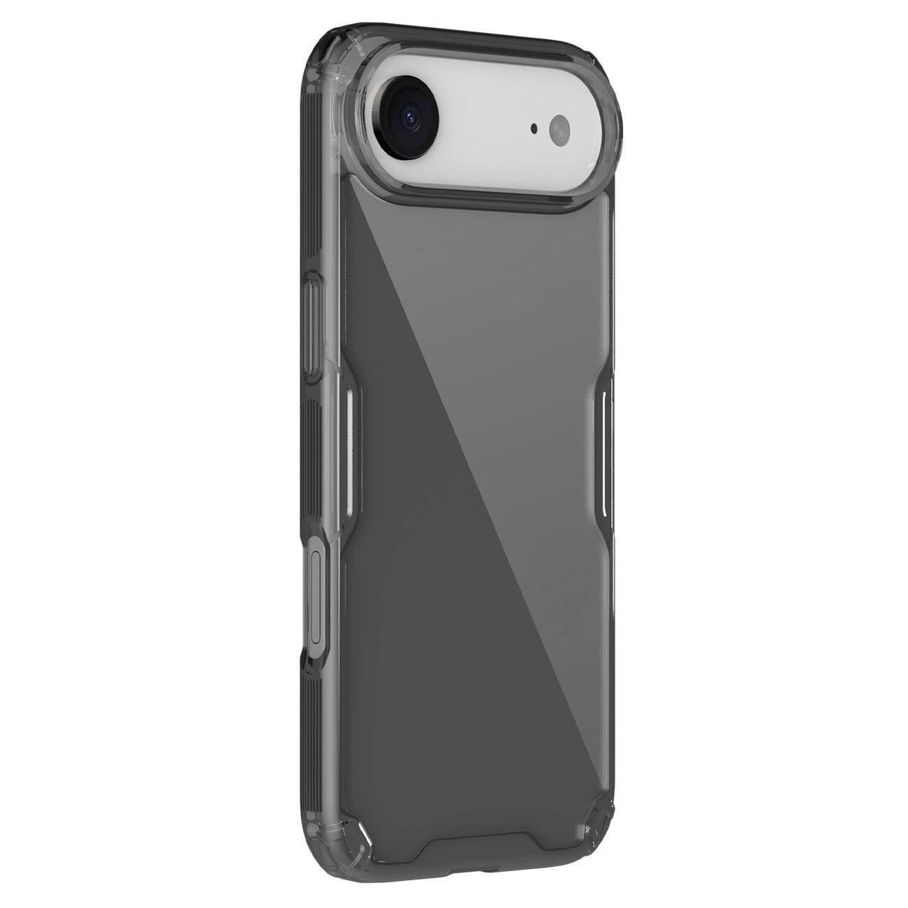 Nillkin Nature TPU Pro-etui til iPhone 17 Air - Gennemsigtig sort