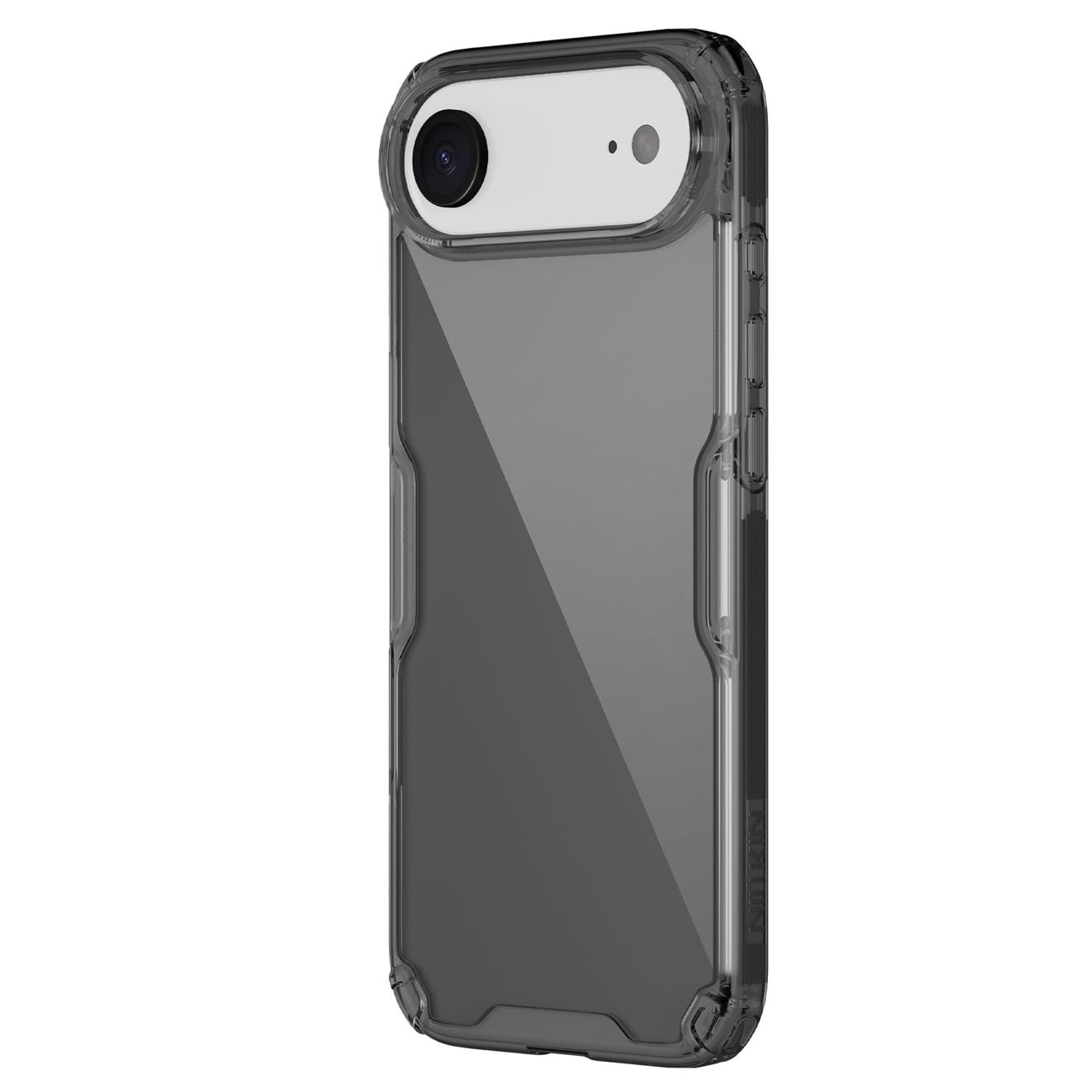 Nillkin Nature TPU Pro-etui til iPhone 17 Air - Gennemsigtig sort