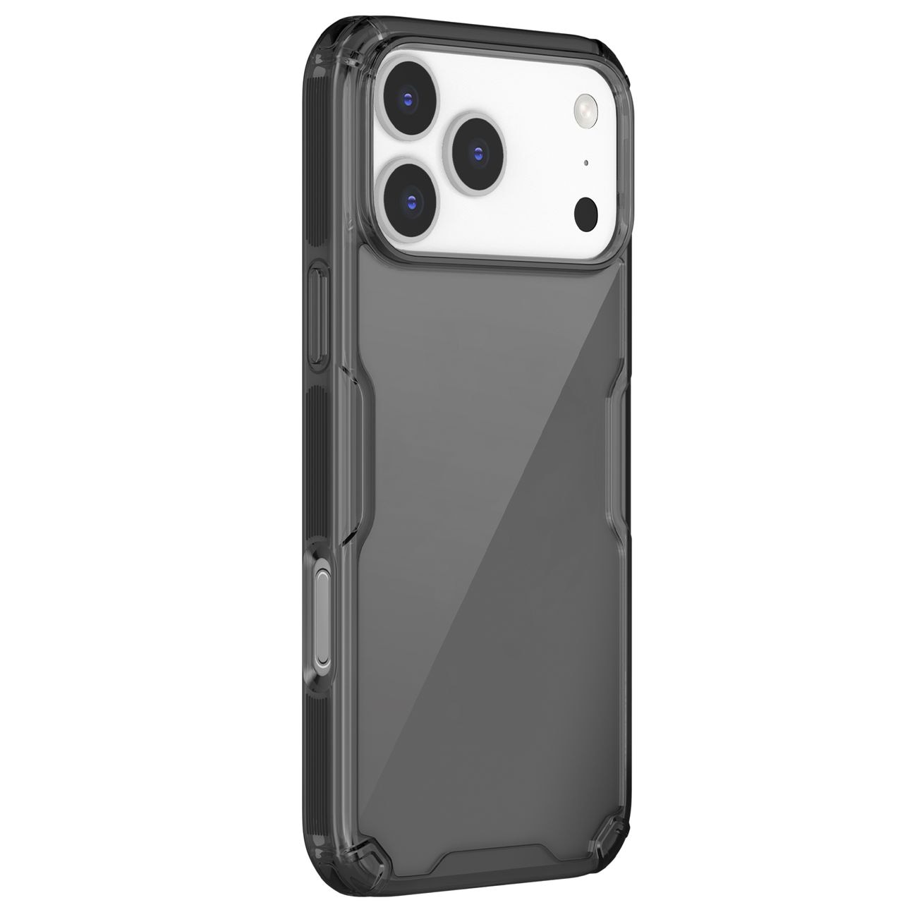 Nillkin Nature TPU Pro-etui til iPhone 17 Pro Max - Gennemsigtig sort