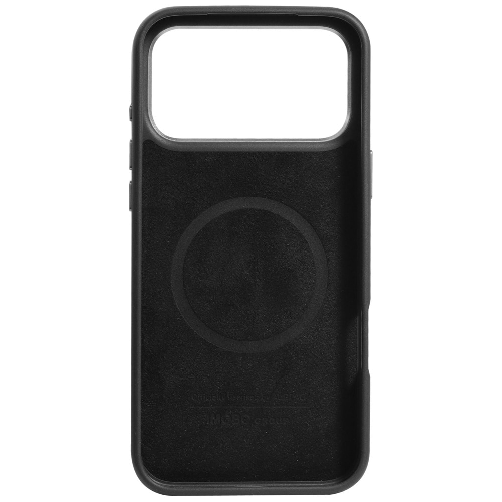 Audi A6 MagSafe-etui i syntetisk læder til iPhone 17 Pro Max - Sort