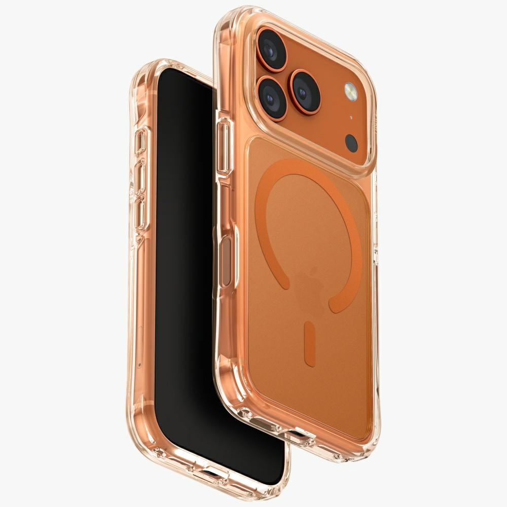Uniq LifePro Xtreme Magclick opladningsetui til iPhone 17 Pro - Orange