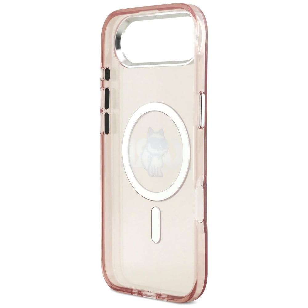 Karl Lagerfeld IML Choupette Sketch Logo MagSafe-etui til iPhone 17 Air - Pink