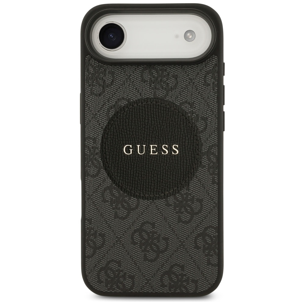 Guess 4G Circle Classic Logo MagSafe-etui til iPhone Air - sort