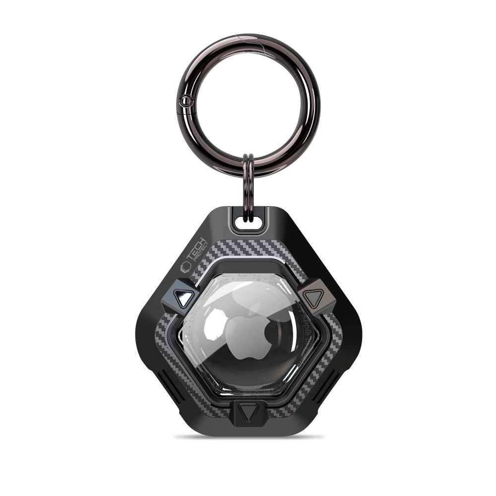 Tech-Protect Defense Case til Apple AirTag 1/2 - Sort