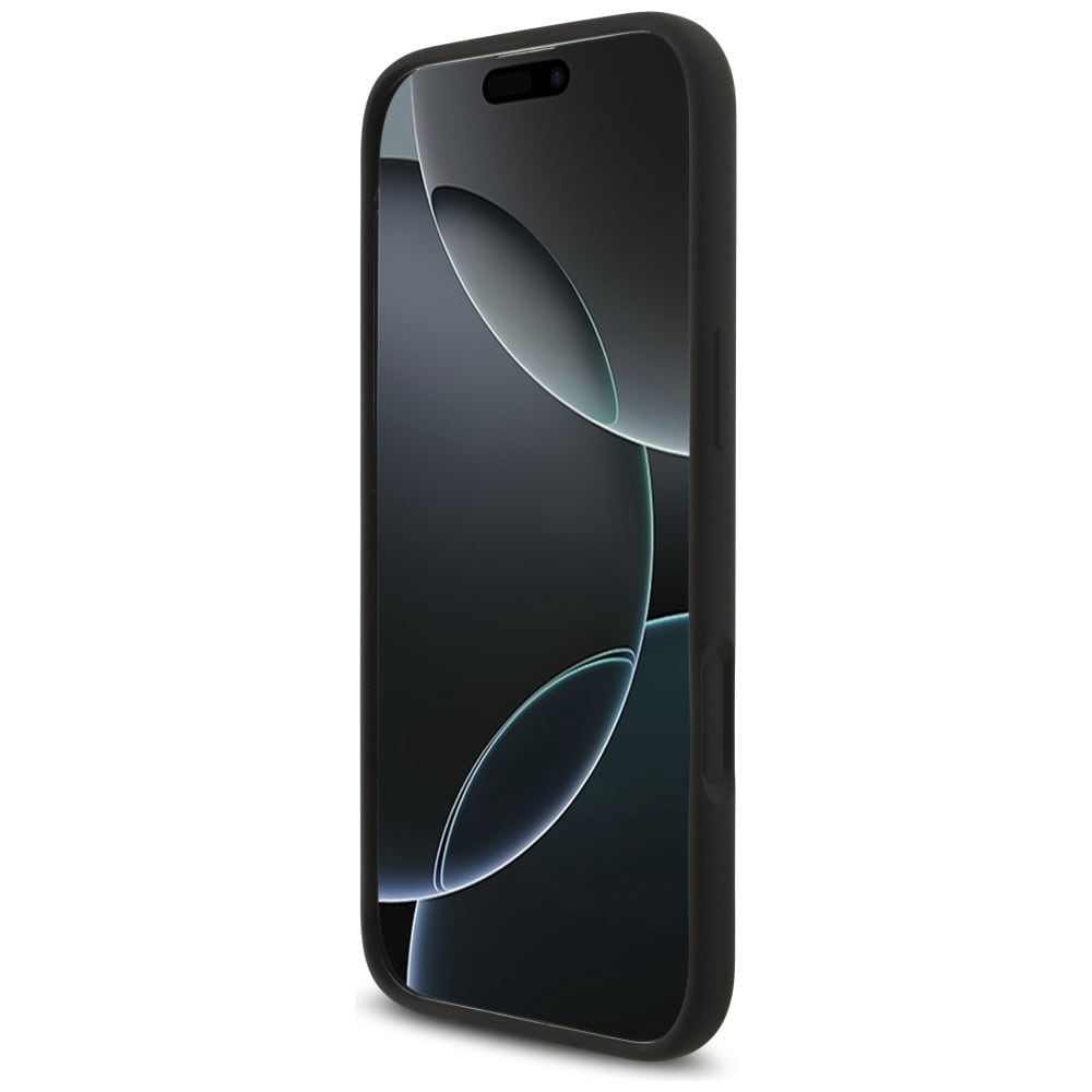 Guess Silikone Big 4G Script-etui til iPhone Air - sort