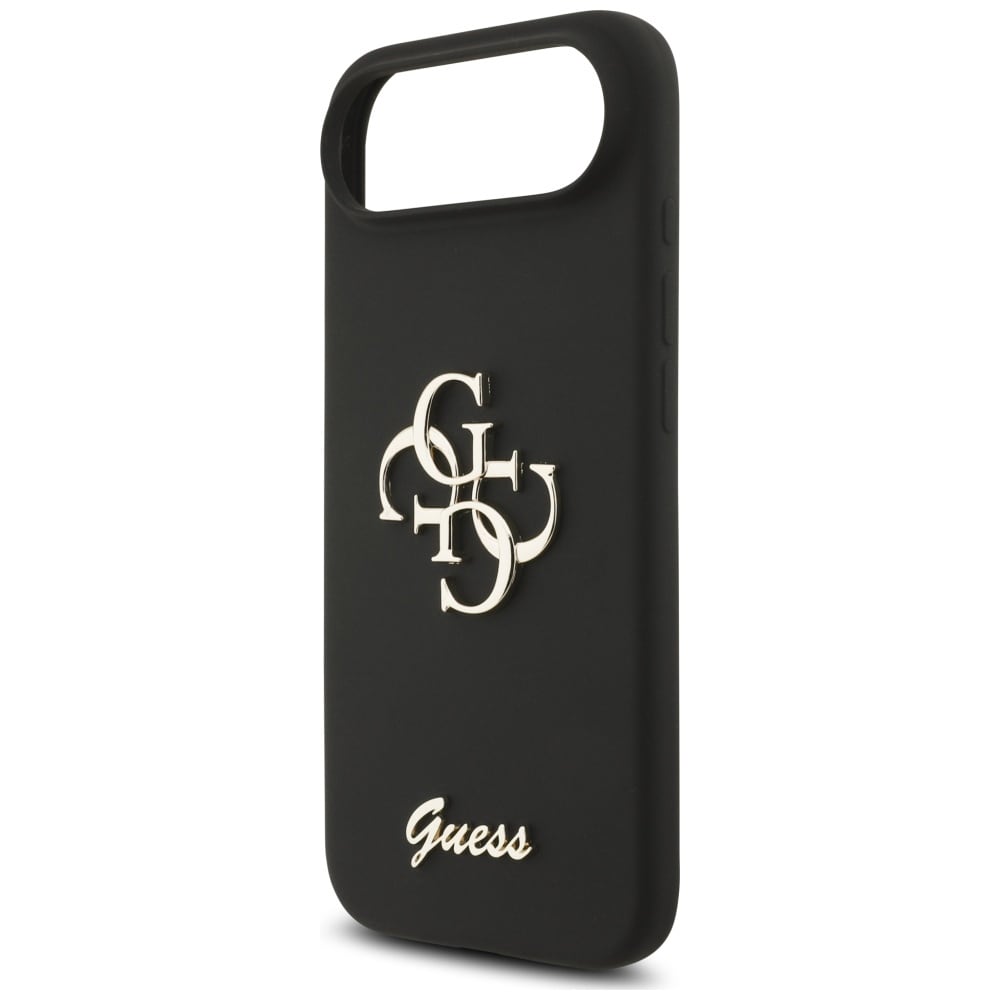 Guess Silikone Big 4G Script-etui til iPhone Air - sort