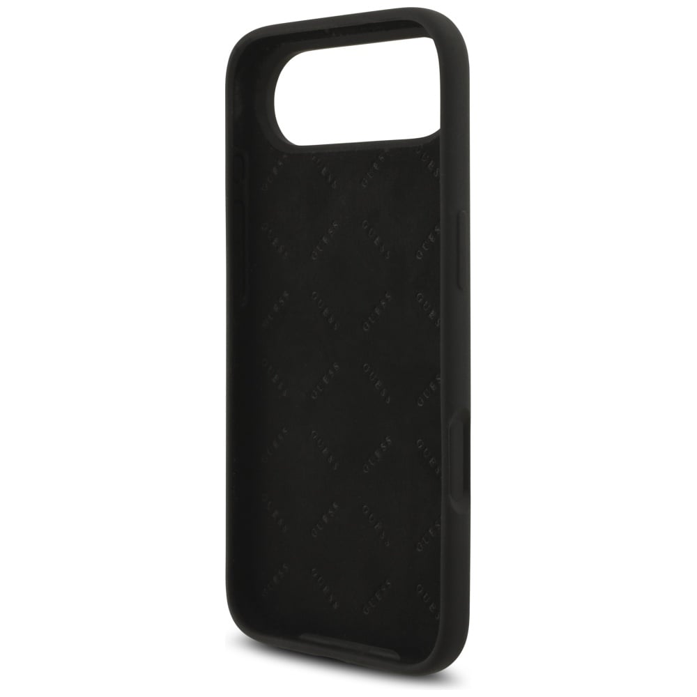 Guess Silikone Big 4G Script-etui til iPhone Air - sort