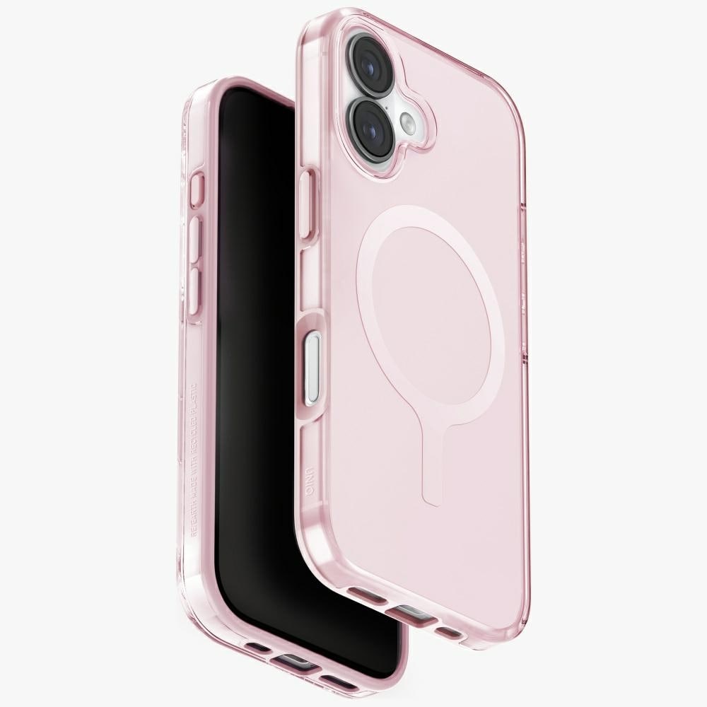 Uniq Clario Magclick opladningsetui til iPhone 17 - Pink