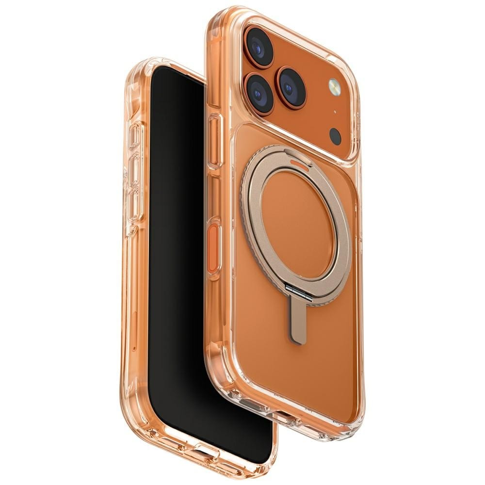 Uniq Swivix roterende kickstand 360 etui til iPhone 17 Pro - Guld