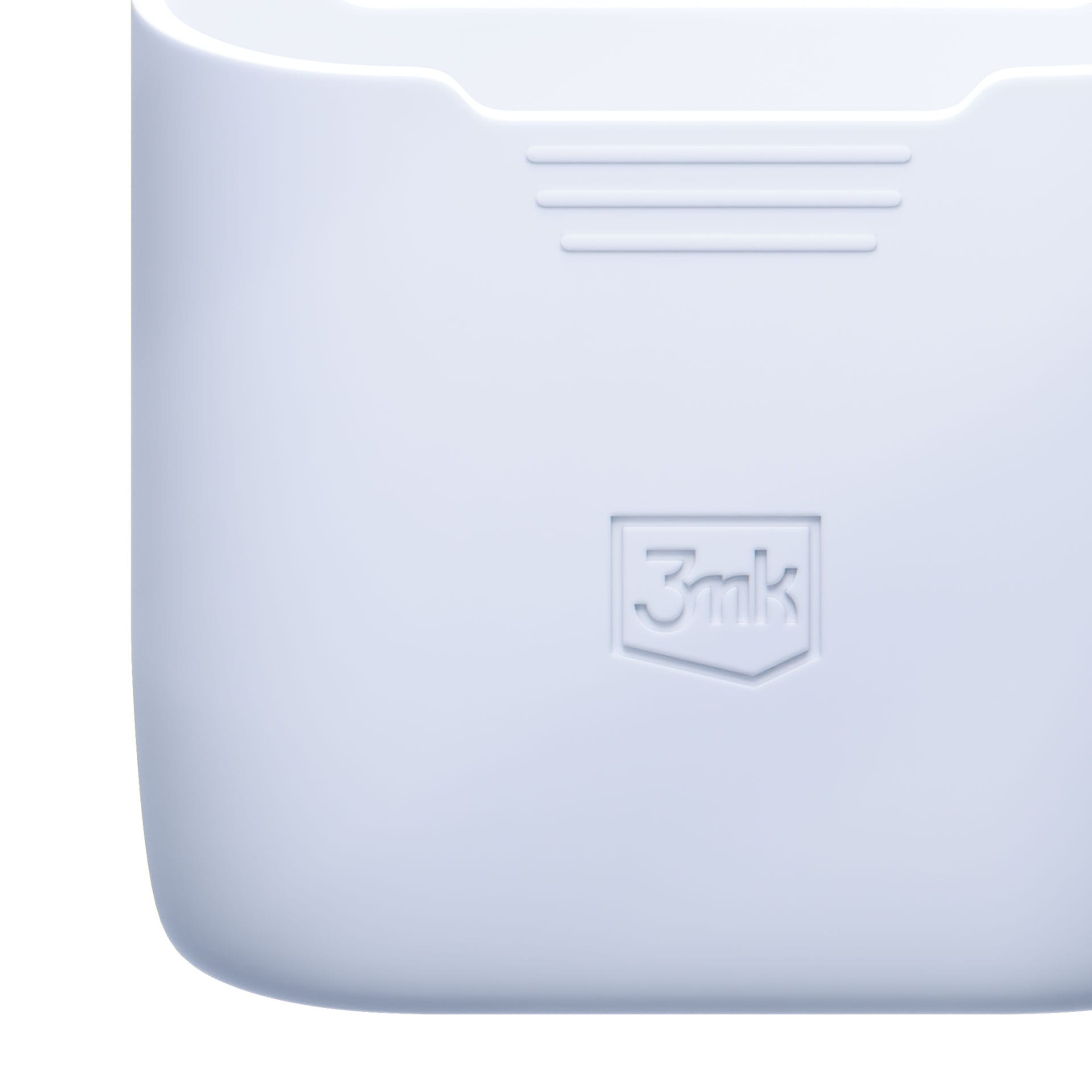 3mk AirPods-etui i silikone til AirPods Pro 3 - Hvid