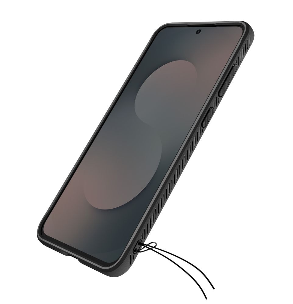 Spigen Robust panseretui til Samsung Galaxy S25 FE - mat sort