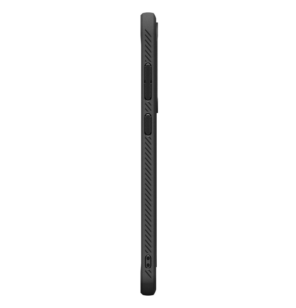 Spigen Robust panseretui til Samsung Galaxy S25 FE - mat sort