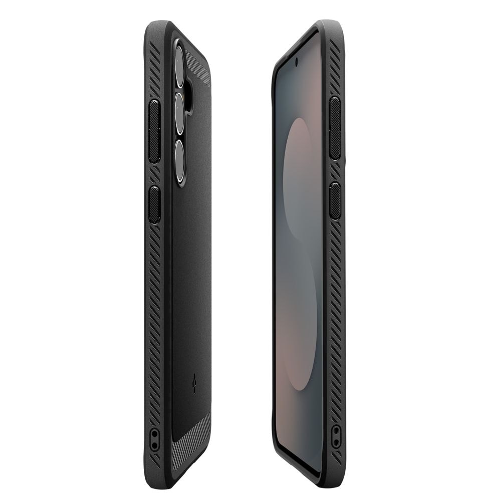 Spigen Robust panseretui til Samsung Galaxy S25 FE - mat sort