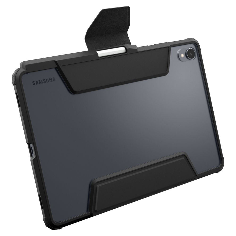 Spigen Ultra Hybrid "Pro"-etui til Samsung Galaxy Tab S11 11.0 - Sort