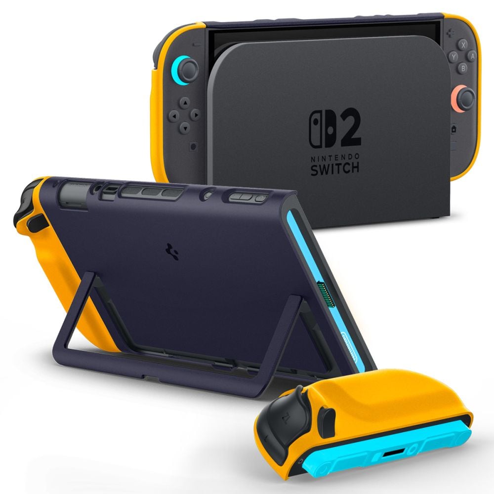 Spigen Nano Pop-etui til Nintendo Switch 2 - marineblå