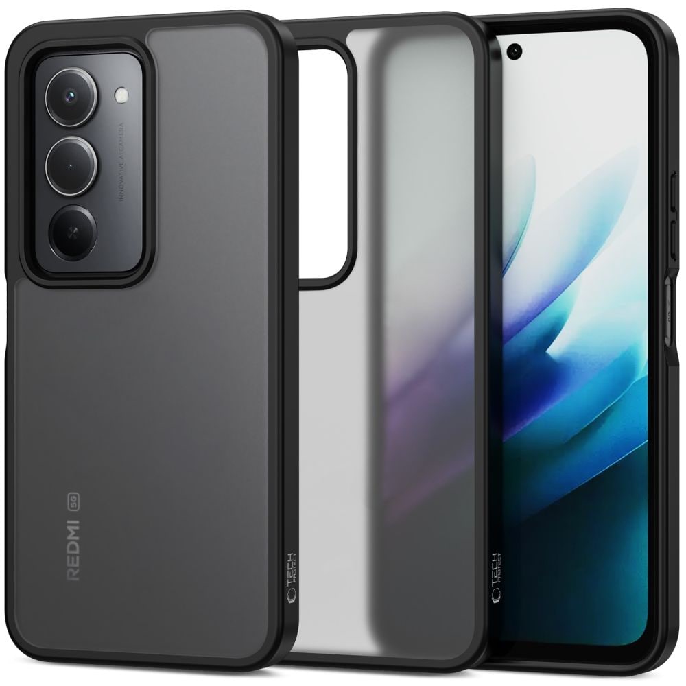 Tech-Protect MagMat-etui til Xiaomi Redmi 15 4G / 5G - mat sort