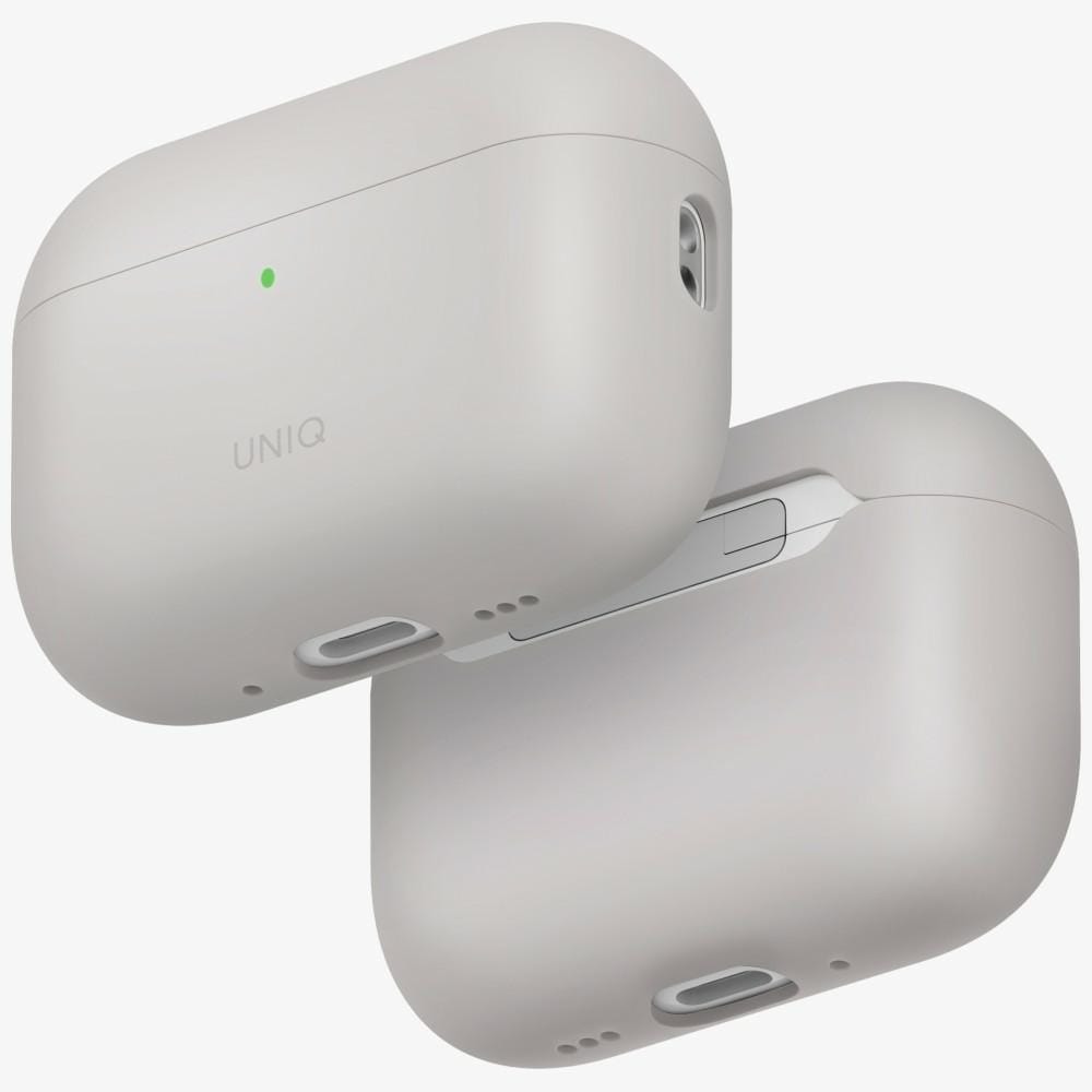 Uniq Lino silikoneetui til AirPods Pro - Beige
