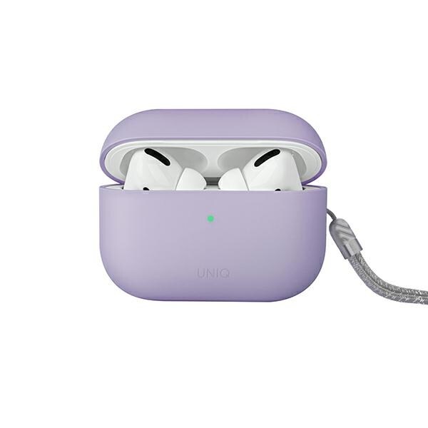 Uniq Lino AirPods Pro 2-etui i silikone - lilla